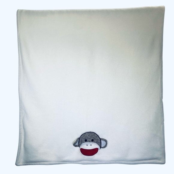Baby Starters Other - BABY STARTERS  Sock Monkey Face  Blanket Plush SOFT  Security Crib Baby Stroller